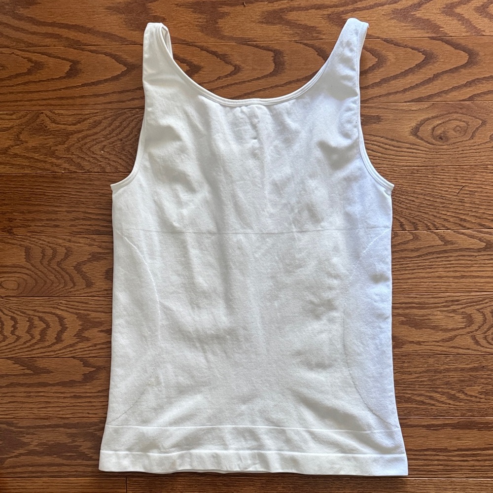 NWOT Shapermint White Tank Top 2x - Picture 3 of 5